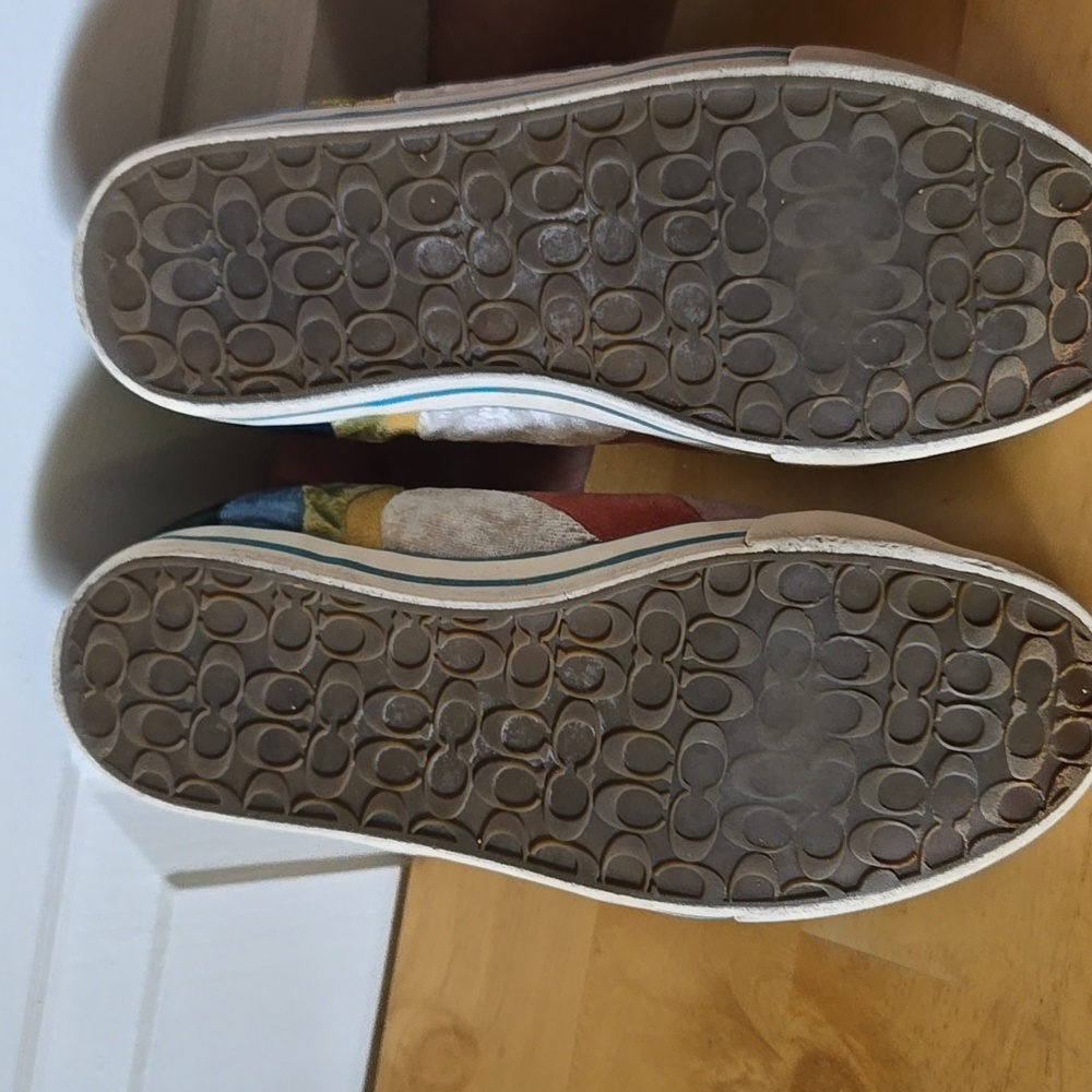 Coach Multicolor Patchwork Sneakers - image 4